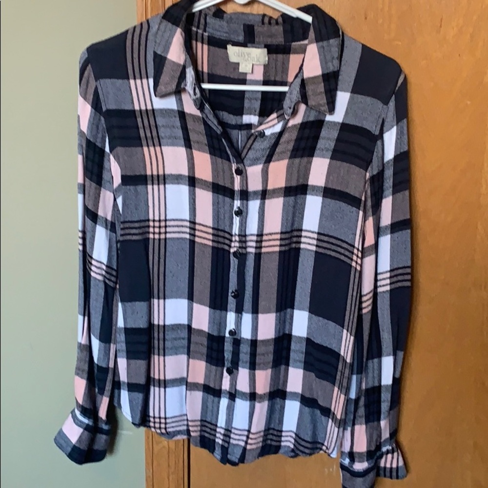 Women’s Plaid Top